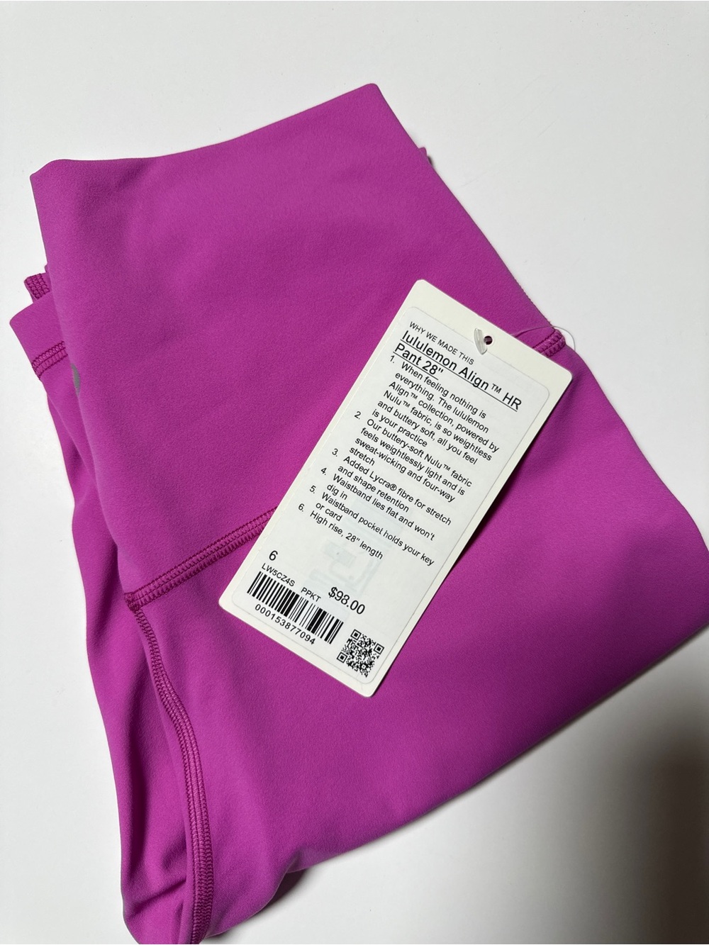 lululemon athletica Purple High-Rise Align Leggings